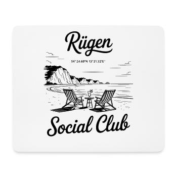 Rügen Ostsee Strand Meer Kreidefelsen - Mousepad (Querformat) - Weiß - Vorne