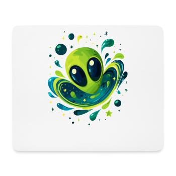 Vortex Alien Galactique - Tapis de souris (format paysage) - blanc - Devant