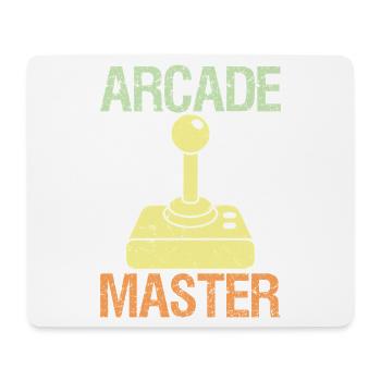 Arcade Master Classic Controller Retro Gaming - Mouse Pad (horizontal) - white - Front