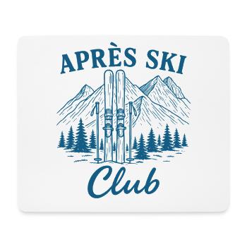 Après Ski Club - Mouse Pad (horizontal) - white - Front