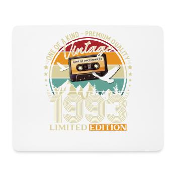 32nd Birthday Cassette December 1993 - Mouse Pad (horizontal) - white - Front