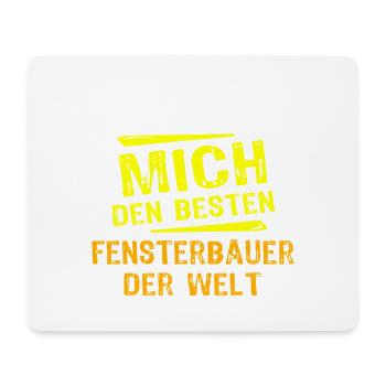 Window Maker Gift - Mouse Pad (horizontal) - white - Front