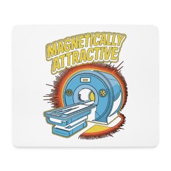 MRI Tech Magnetically Attractive Radiographer - Mousepad (Querformat) - Weiß - Vorne