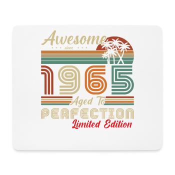 awesome since 1965 - Mouse Pad (horizontal) - white - Front