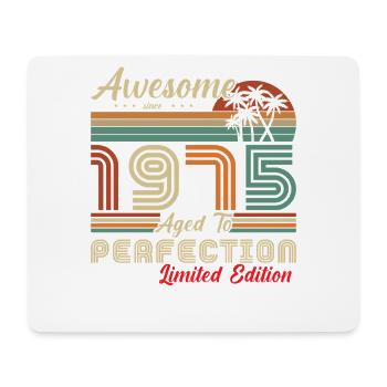  awesome since 1975 - Tapis de souris (format paysage) - blanc - Devant