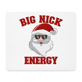 Santa Claus, Merry Christmas, Big Nick-E - Mouse Pad (horizontal) - white - Front