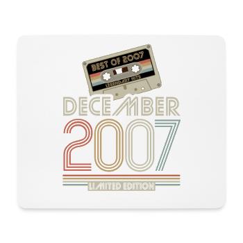 Cassette - Best of December 2007 - Birthday - Mouse Pad (horizontal) - white - Front