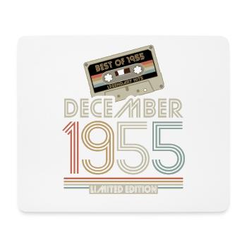 Cassette - Best of December 1955 - Birthday - Mouse Pad (horizontal) - white - Front
