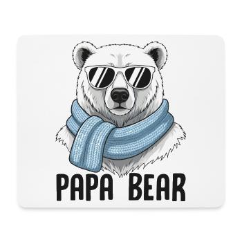 Papa Bear - Mouse Pad (horizontal) - white - Front