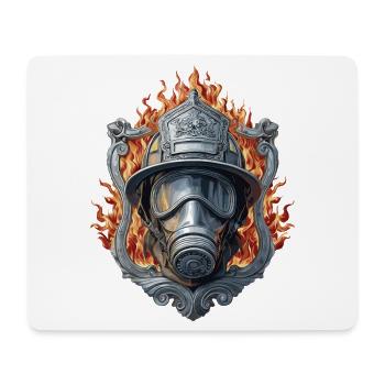Firefighter Feuerwehr - Freiwillige Feuerwehr 112 - Mousepad (Querformat) - Weiß - Vorne