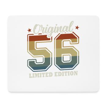 Original 1956 Jahrgang Vintage Geburtstag Retro - Mousepad (Querformat) - Weiß - Vorne
