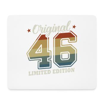 Original 1946 Jahrgang Vintage Geburtstag Retro - Mousepad (Querformat) - Weiß - Vorne