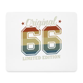 Original 1966 Jahrgang Vintage Geburtstag Retro - Mousepad (Querformat) - Weiß - Vorne