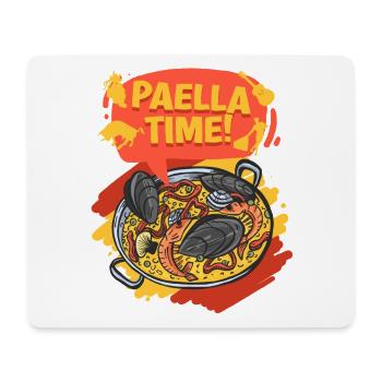Paella Time - Tapis de souris (format paysage) - blanc - Devant