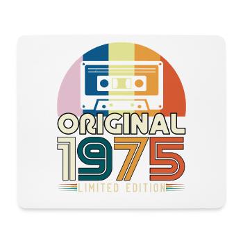 50 Years Anniversary 1975 Vintage Original Gift - Mouse Pad (horizontal) - white - Front