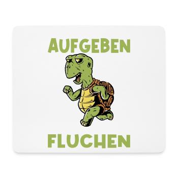 Jogging, Coureur Cadeau, Sport, Forme physique - Tapis de souris (format paysage) - blanc - Devant