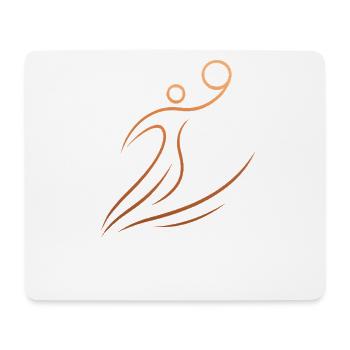 Basketball Basketball Player Gift Idea Baller Bball - Mouse Pad (horizontal) - white - Front