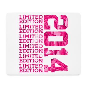 ÉDITION LIMITÉE 2014 12 ANS PINK 12E ANNIVERSAIRE - Tapis de souris (format paysage) - blanc - Devant