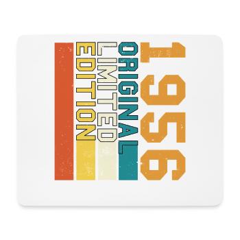 1956 Vintage Birthday Original Retro Gift 56 - Mouse Pad (horizontal) - white - Front