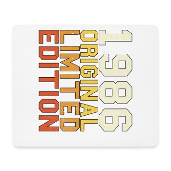 Original 1986 Vintage Retro Birthday Gift 86 - Mouse Pad (horizontal) - white - Front