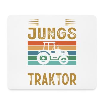 Agriculteur offre des cadeaux agricoles Tracteurs agricoles - Tapis de souris (format paysage) - blanc - Devant
