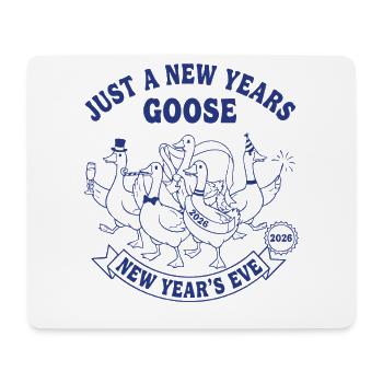 Juste une célébration du Nouvel An 2026 - Tapis de souris (format paysage) - blanc - Devant