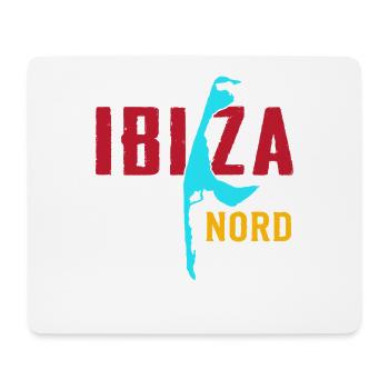 Nordsee Urlaub IBIZA FILIALE NORD Lustiges - Mousepad (Querformat) - Weiß - Vorne
