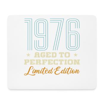 1976 50th Anniversary Gift 50 Years Vintage 76 - Mouse Pad (horizontal) - white - Front