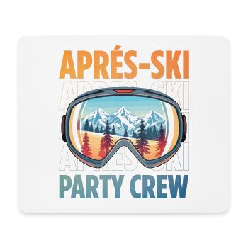 Après Ski Party Crew Saying - Mouse Pad (horizontal) - white - Front
