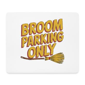 Sorcellerie Parking de balais Lecture de tarot uniquement - Tapis de souris (format paysage) - blanc - Devant
