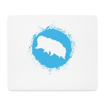 Tardigrade - Mouse Pad (horizontal) - white - Front