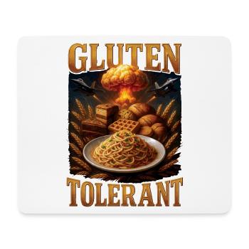 Cadeau de blagues sur l’intolérance au gluten - Tapis de souris (format paysage) - blanc - Devant