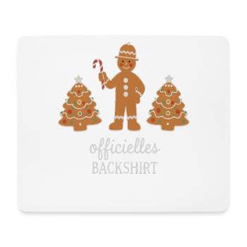 Cookies Baking Christmas Time Cookies Gingerbread - Mouse Pad (horizontal) - white - Front