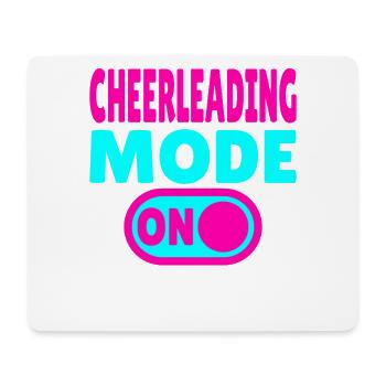 Mode cheerleading activé - Cheerleaders - Tapis de souris (format paysage) - blanc - Devant