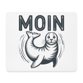 Phoque des phoques mer Baltique Moin en mer du Nord - Tapis de souris (format paysage) - blanc - Devant