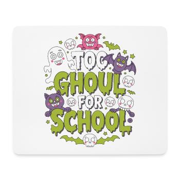 Witchcraft Too Ghoul For School Tarot Reading - Mouse Pad (horizontal) - white - Front