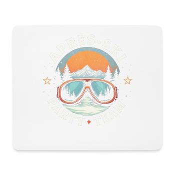 Après Ski Team Party - Mouse Pad (horizontal) - white - Front