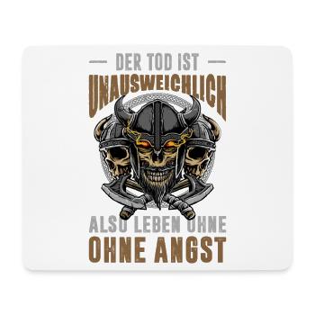 Vikinger Outfits Valhalla Nordische Mythologie - Mousepad (Querformat) - Weiß - Vorne