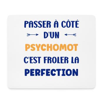 psychomot - Mouse Pad (horizontal) - white - Front