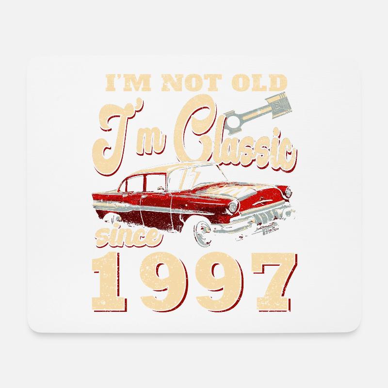 Ich bin kein Altklassiker 1997 - Mousepad (Querformat) - Weiß