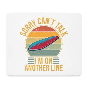 Funny Water Ski Designs for Men Women Water Skier - Mouse Pad (horizontal) - white - Front