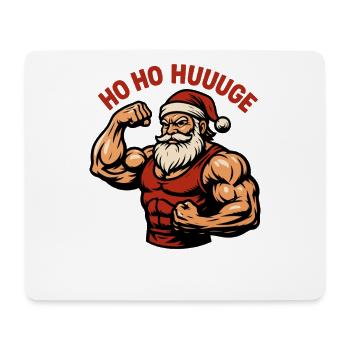 Ho, ho! Huge fun Christmas workout at Fit - Mouse Pad (horizontal) - white - Front