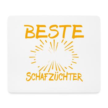 Sheep Farmer Gift Idea - Mouse Pad (horizontal) - white - Front