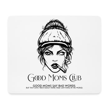 GuteMamasClub Maman Courageuses - Tapis de souris (format paysage) - blanc - Devant