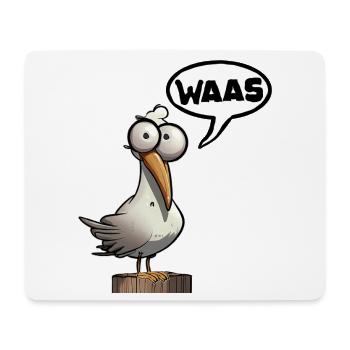 Seagull Seagulls No Bock Lust Spruch Waas - Mouse Pad (horizontal) - white - Front