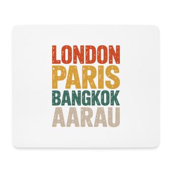 Aarau - Mouse Pad (horizontal) - white - Front