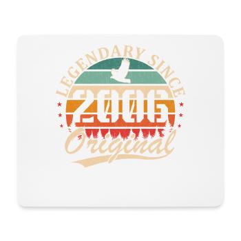 2006 Vintage Retro Birthday Gift - Mouse Pad (horizontal) - white - Front