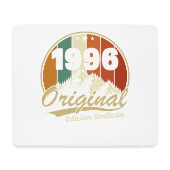 1996 Vintage Rétro Cadeau d’anniversaire - Tapis de souris (format paysage) - blanc - Devant