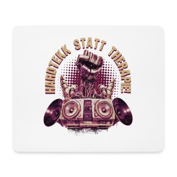Hardtekk Tekke Ostdeutschland - Mousepad (Querformat) - Weiß - Vorne