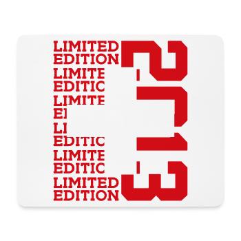 ÉDITION LIMITÉE 2013 SUISSE 13E ANNIVERSAIRE - Tapis de souris (format paysage) - blanc - Devant